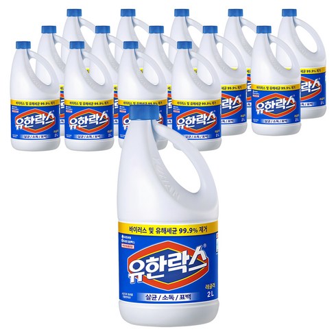 유한락스 레귤러, 2L, 15개