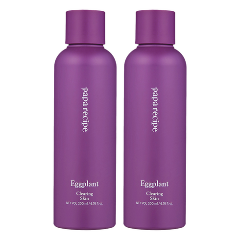파파레서피 가지 클리어링 스킨, 200ml, 2개