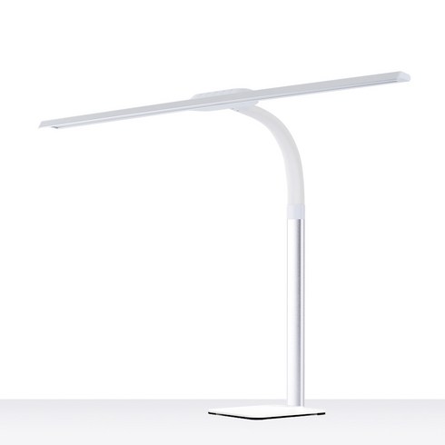 테드 안티 블루라이트 와이드 LED 책상 스탠드 80cm 데스크형 SL-W800D, 화이트