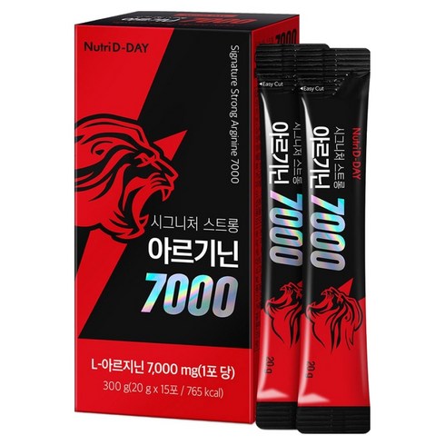 뉴트리디데이 시그니처 스트롱 아르기닌 7000 액상스틱 15p, 300g, 1개