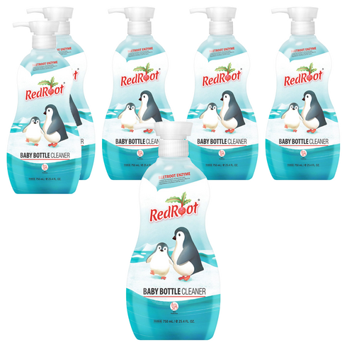 레드루트 젖병세정제, 750ml, 6개
