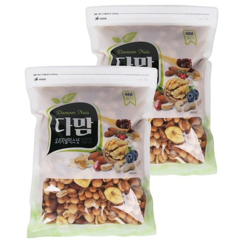 다맘 오리지널 믹스넛, 1kg, 2개