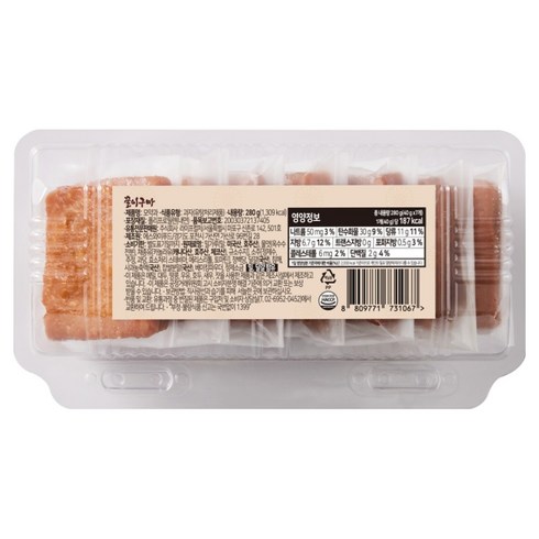 꿀이구마 수제 모약과, 280g, 1개