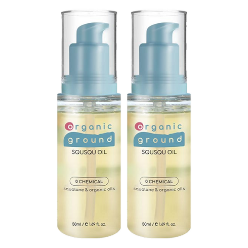 오가닉그라운드 스쿠스쿠오일, 50ml, 2개