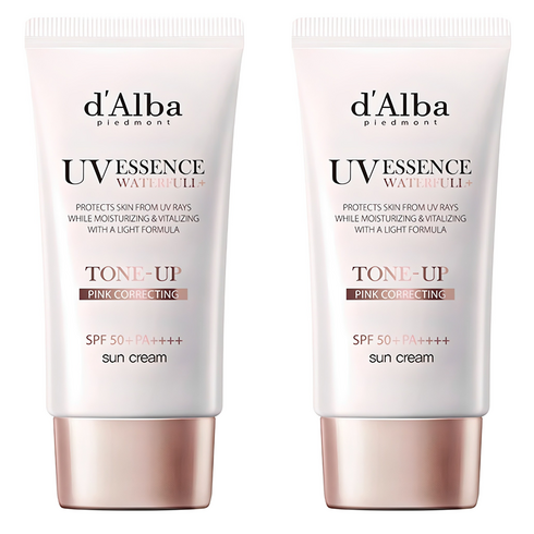달바 워터풀 톤업 선크림 SPF 50+ PA++++, 50ml, 2개