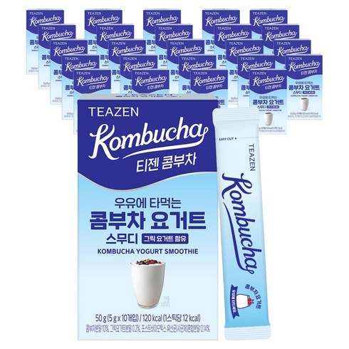 티젠 요거트 스무디 콤부차, 25개, 10개입, 5g