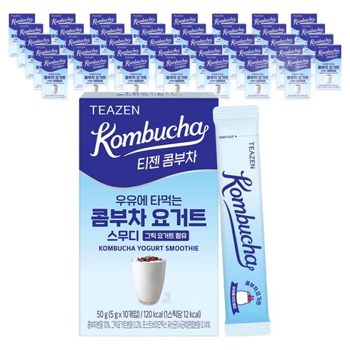 티젠 요거트 스무디 콤부차, 40개, 10개입, 5g