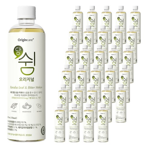 오리진케어 당쉼 오리지널 차음료, 40개, 500ml