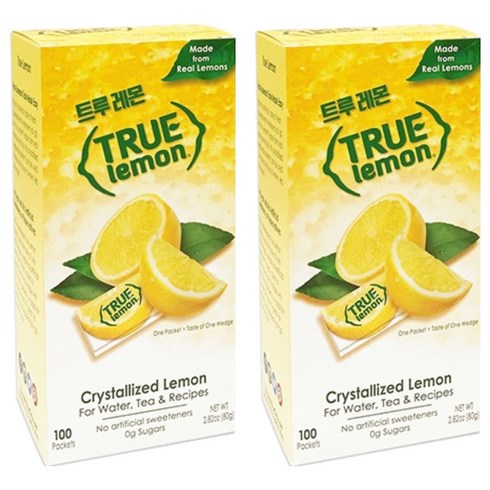 트루시트러스 트루레몬 에이드분말, 800mg, 100개입, 2개