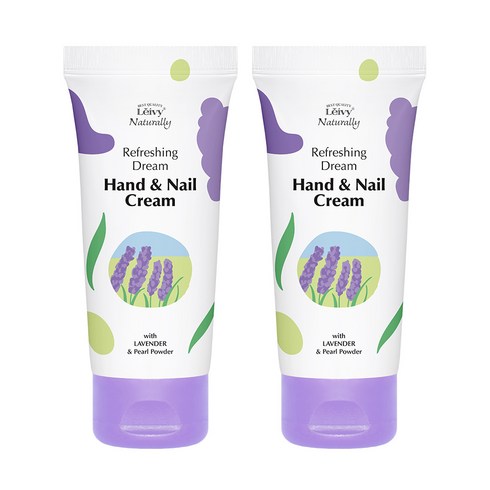 레이비 핸드 앤 네일 크림 라벤더 바닐라 향, 50ml, 2개