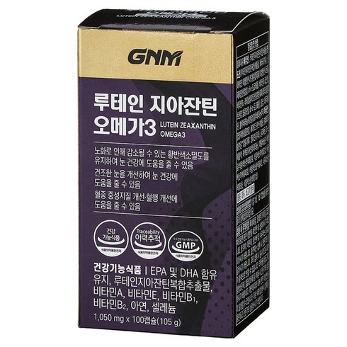 자연의품격 루테인 지아잔틴 오메가3, 100정, 1개
