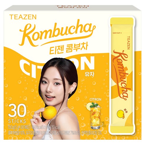 티젠 콤부차 유자, 5g, 30개입, 1개