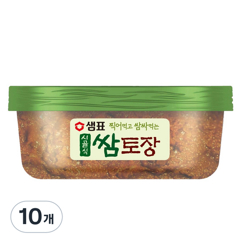 샘표 시골식 쌈토장, 170g, 10개