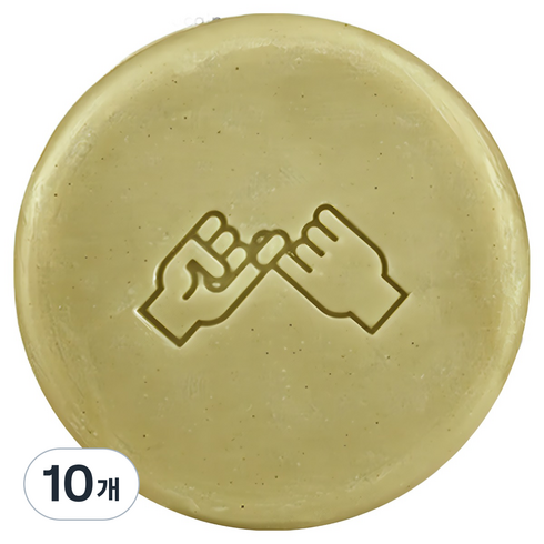 동구밭 올바른 샴푸바 중건성용, 120g, 10개
