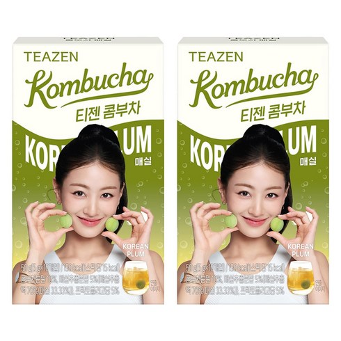 티젠 콤부차 매실, 5g, 10개입, 2개