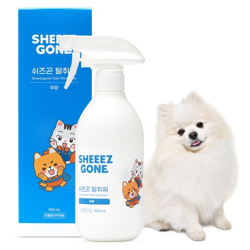 쉬즈곤 반려동물 탈취제 무향, 500ml, 1개
