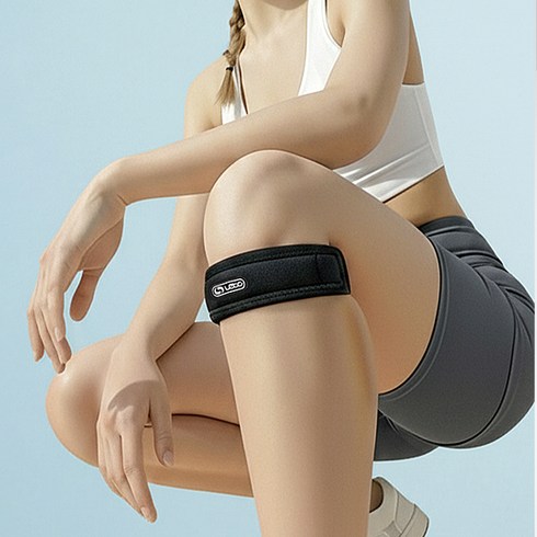 레토 무릎연골 보호대, 1개, 블랙