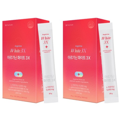 익스트림 아르기닌 화이트 3X 15p, 300g, 2개