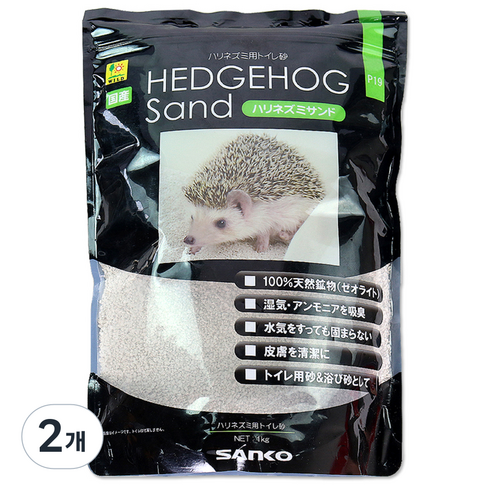 와일드산코 고슴도치샌드 P19, 1kg, 2개