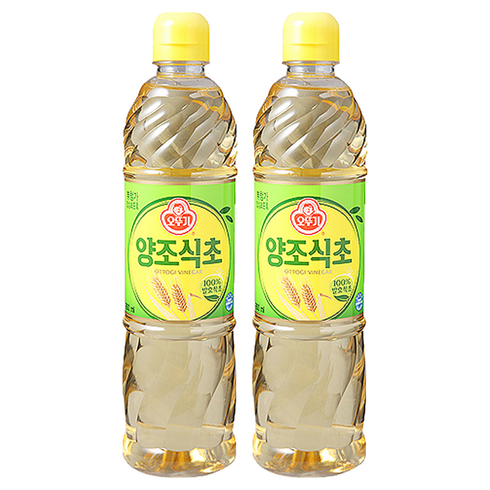 오뚜기 양조 식초, 2개, 900ml