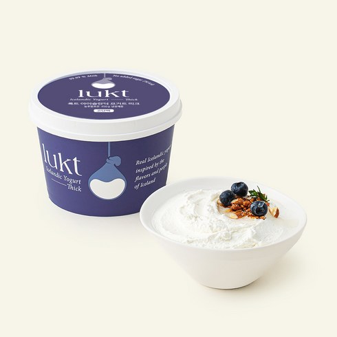 LUKT 아이슬란딕 요거트 띠크, 450g, 1개