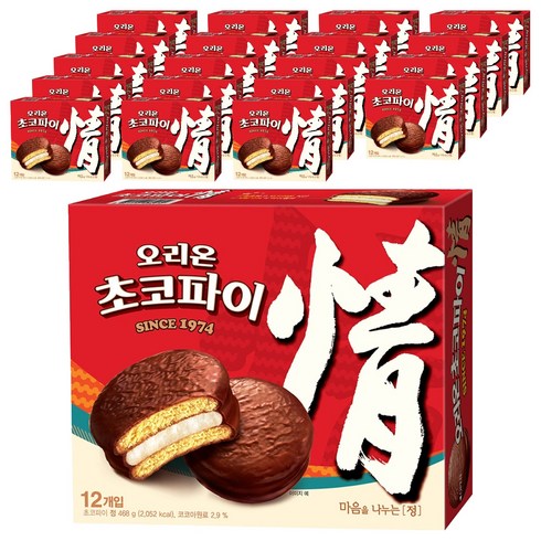 오리온초코파이 정, 468g, 20개