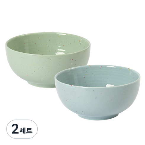 베로나 루체 면기 2종 세트, GREEN, BLUE, 2세트