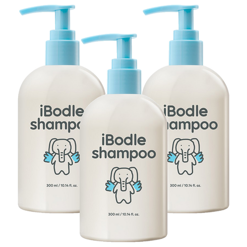 아이보들 샴푸, 300ml, 3개