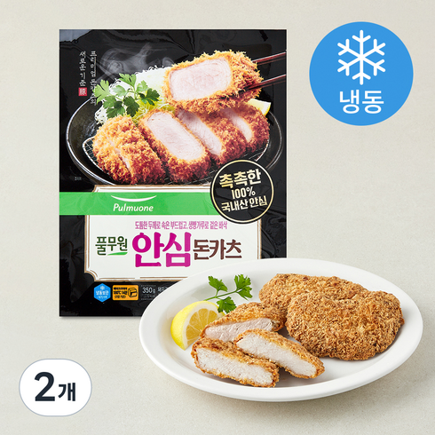 풀무원 안심 돈카츠 (냉동), 350g, 2개