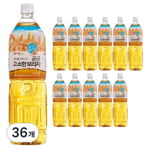 곰곰 고소한 보리차, 1.5L, 36개