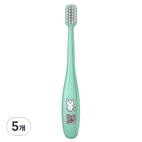 라이브오랄스 아동용 칫솔, 민트, 1개입, 5개