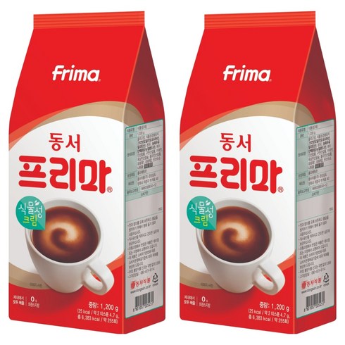 Frima 식물성크림, 1.2kg, 1개입, 2개