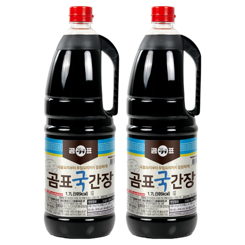 Gompyo 국간장, 1.7L, 2개