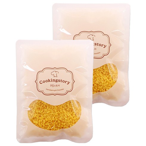 쿠킹스토리 망고 쿠키크런치, 500g, 2개