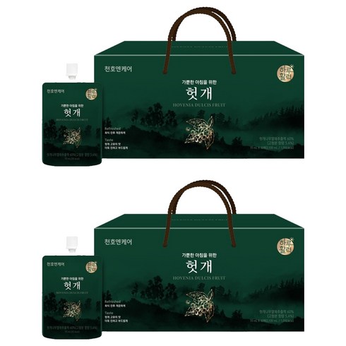 하루활력 가뿐한 아침을 위한 헛개즙, 2.1L, 2개