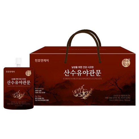 하루활력 남성을 위한 건강 시크릿 산수유야관문, 2.1L, 1개