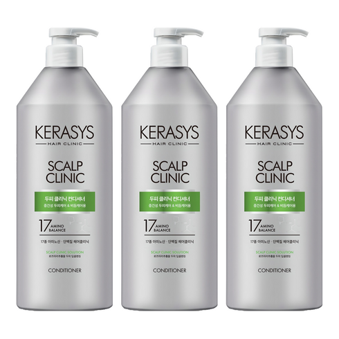 케라시스 두피 클리닉 단백질 컨디셔너, 980ml, 3개