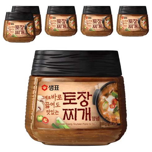 샘표 토장찌개 양념, 910g, 6개