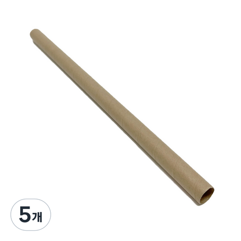 스타벅스 크라프트 종이빨대 11mm x 21cm, 5개, 200개입