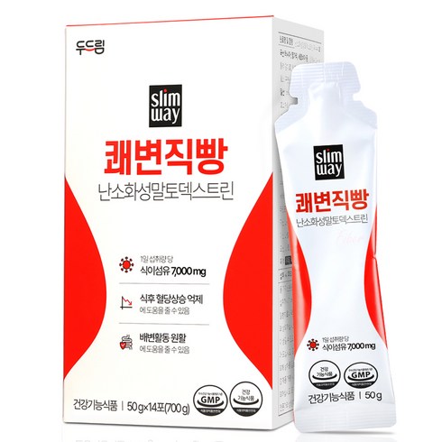 슬림웨이 쾌변직빵 배변활동도움 혈당상승억제 식이섬유 14p, 700g, 1개