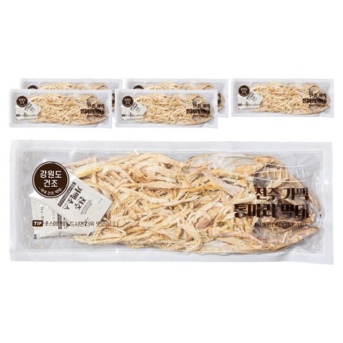 전주가맥 국내건조 통마리 먹태, 120g, 6개