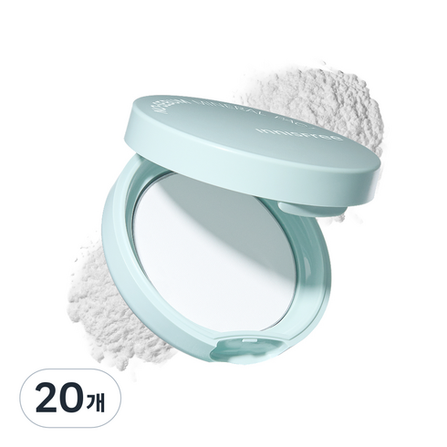 [비건뷰티] 이니스프리 노세범 미네랄 팩트 8.5g, 20개