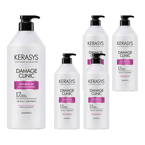 케라시스 데미지 클리닉 단백질 샴푸, 980ml, 5개