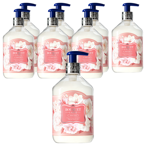 부케가르니 딥퍼퓸 트리트먼트 화이트머스크, 500ml, 8개