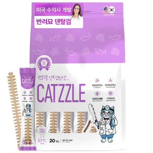 닥터페트라 캣즐 껌, 참치맛, 140g, 1개