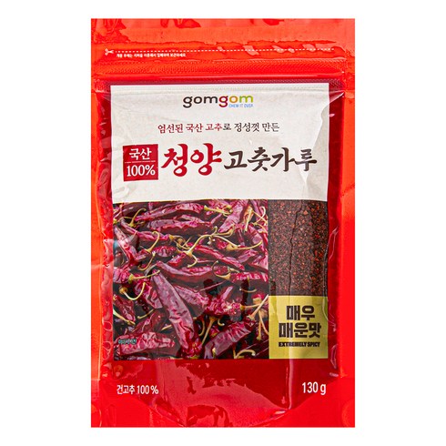 곰곰 국산 100% 청양고춧가루, 130g, 1개