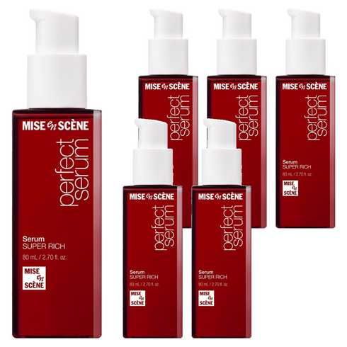 미쟝센 퍼펙트 슈퍼리치 헤어세럼, 80ml, 6개