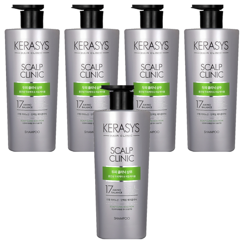 케라시스 두피 클리닉 단백질 샴푸, 750ml, 5개