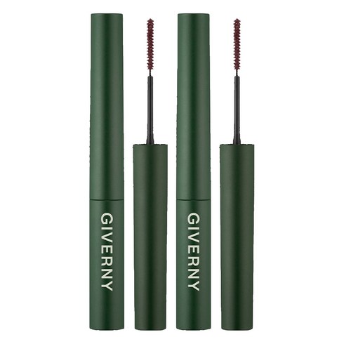 지베르니 밀착 센서티브 마스카라 3.5g, 03 로즈 브라운, 2개