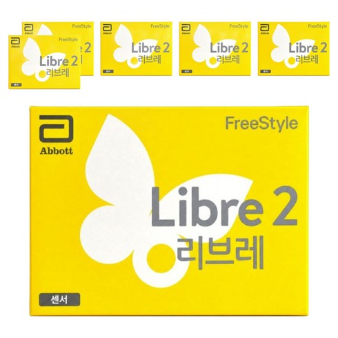 애보트 프리스타일 리브레2 연속 혈당측정기, FreeStyle Libre 2, 6개